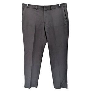 Classic Black Dress Pants Dockers Signature Tailored Work Trousers 38x30